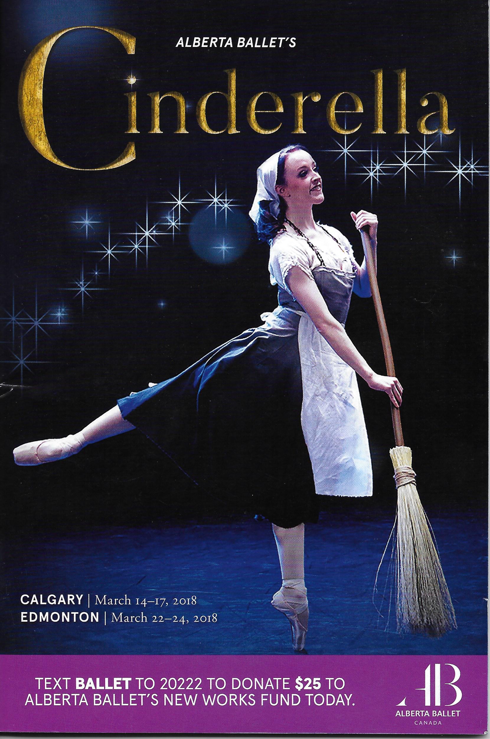 Alberta Ballet Program 2018